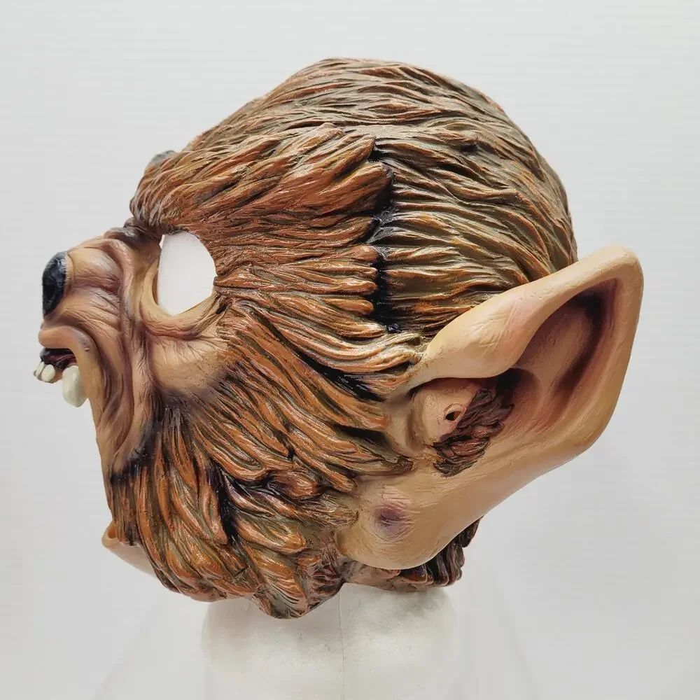 2004 Disguise Company Werewolf Halloween Mask Wolfman Heavy Rubber